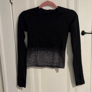 Lululemon Black Switfly Tech Long Sleeve, size 4